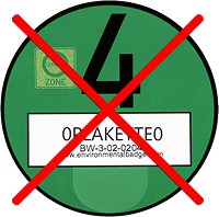 Umweltplakette not needed