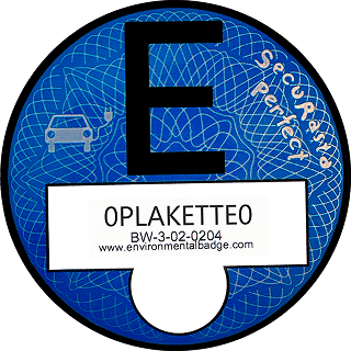 Sininen E-Plakette Saksaan
